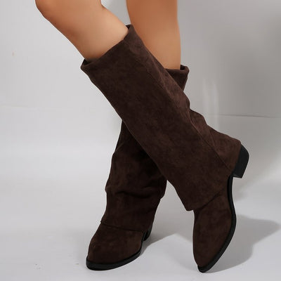 Mix and Match Chunky Cowboy Boot
