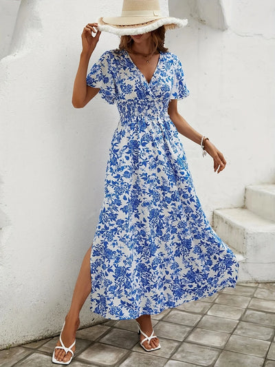 Mix and Match Short Sleeve Dress