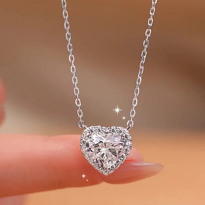 Mix and Match S925 Silver Moissanite Necklace