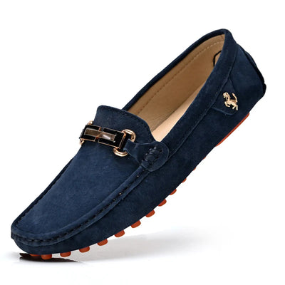Mix and Match Suede Loafers