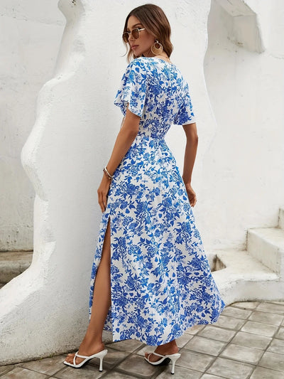 Mix and Match Short Sleeve Dress